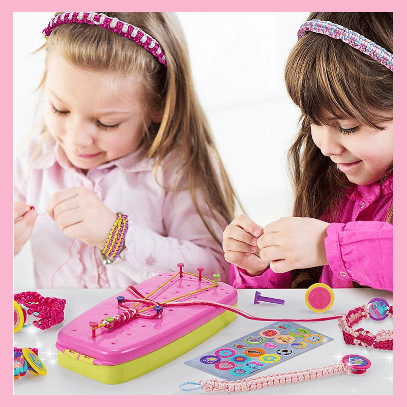 Craft Kids – Luovuus ja oppiminen – Neulominen Rannekorusetti lapsille