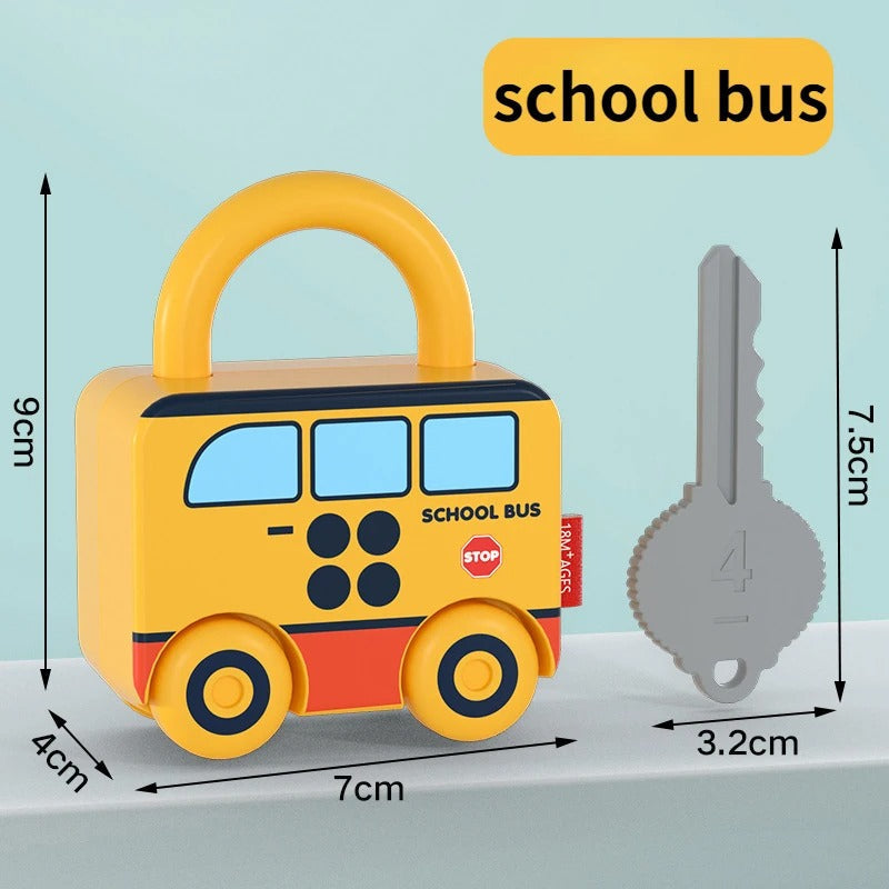 Puzzle Locks™ – Leiki ja opi - Montessori-lelut