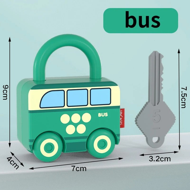Puzzle Locks™ – Leiki ja opi - Montessori-lelut