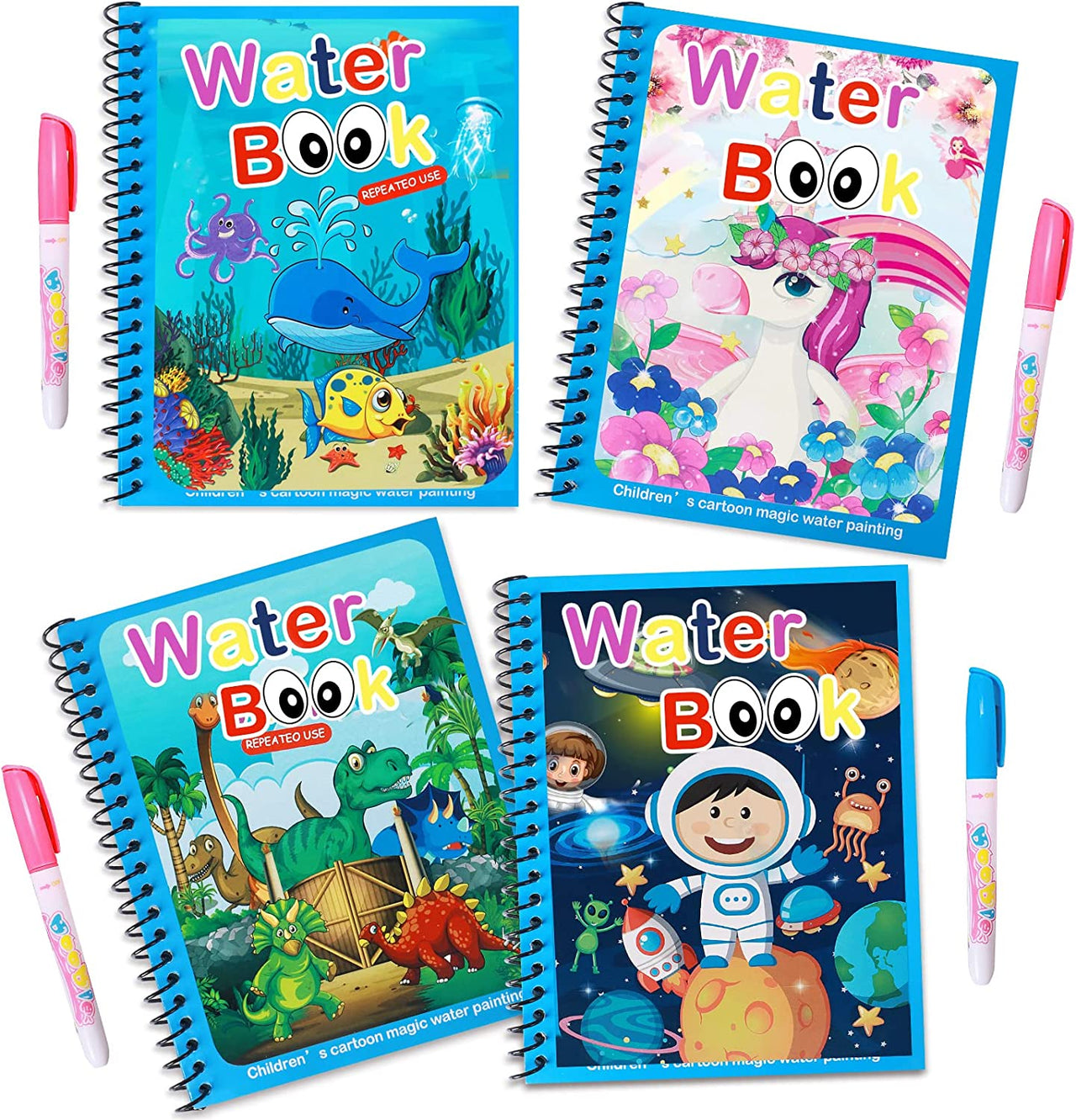 Magic Water Book™ - Väritä vedellä - Värityskirja