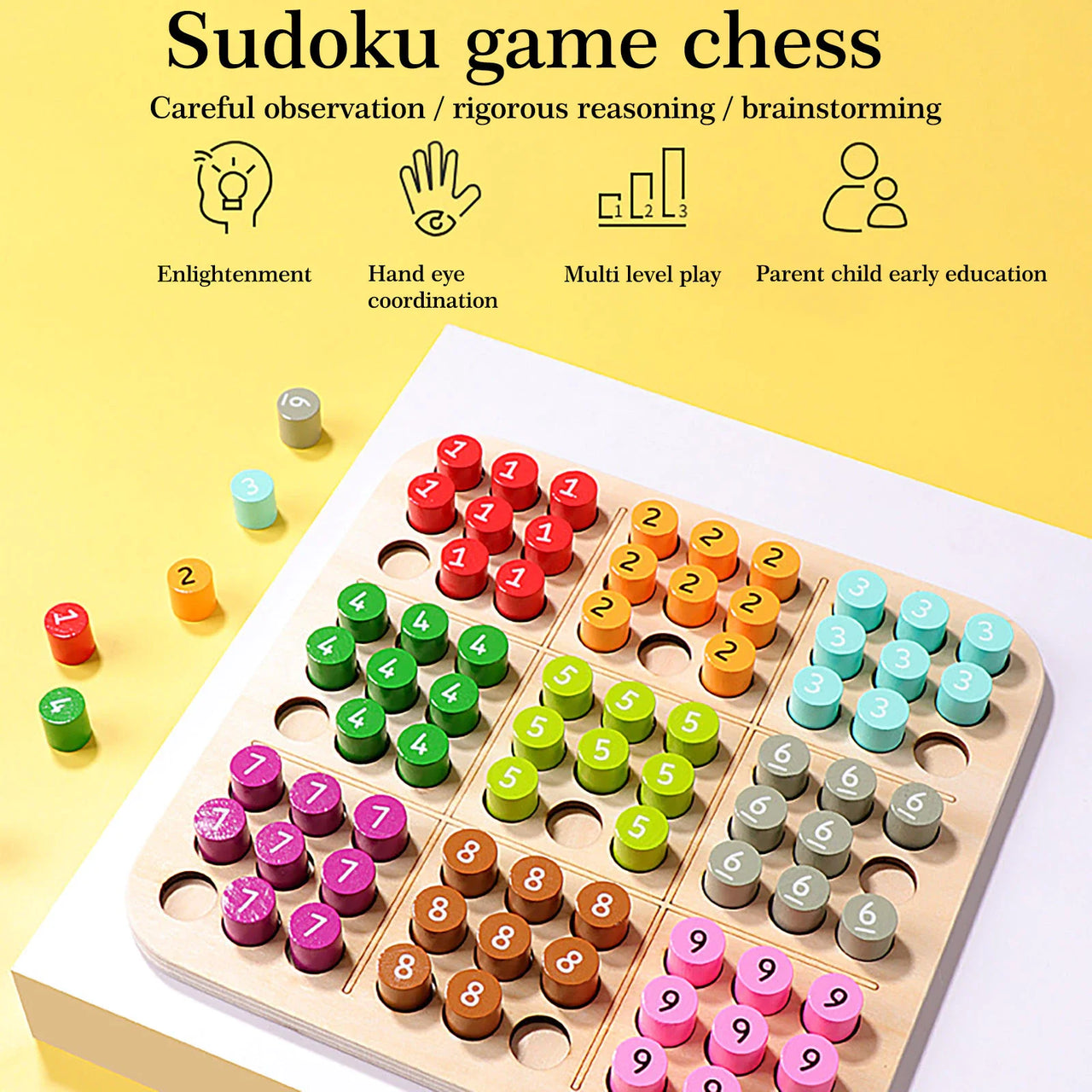 Woods™ - Hauskaa tekemistä pitkäksi aikaa! - 3D Sudoku-lautapeli