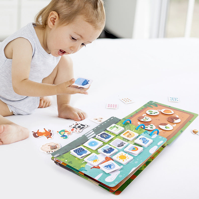 Quiet Book™ - Hauskaa kirjan parissa - Vuorovaikutteinen kirja