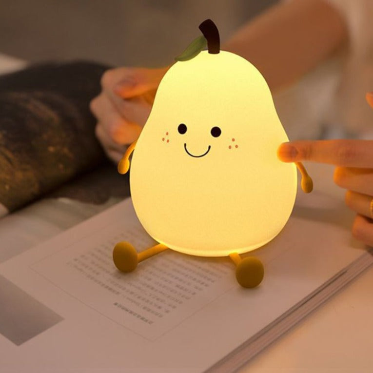 Pear Light™ - Söpä päärynä-univalo - Lasten yövalo