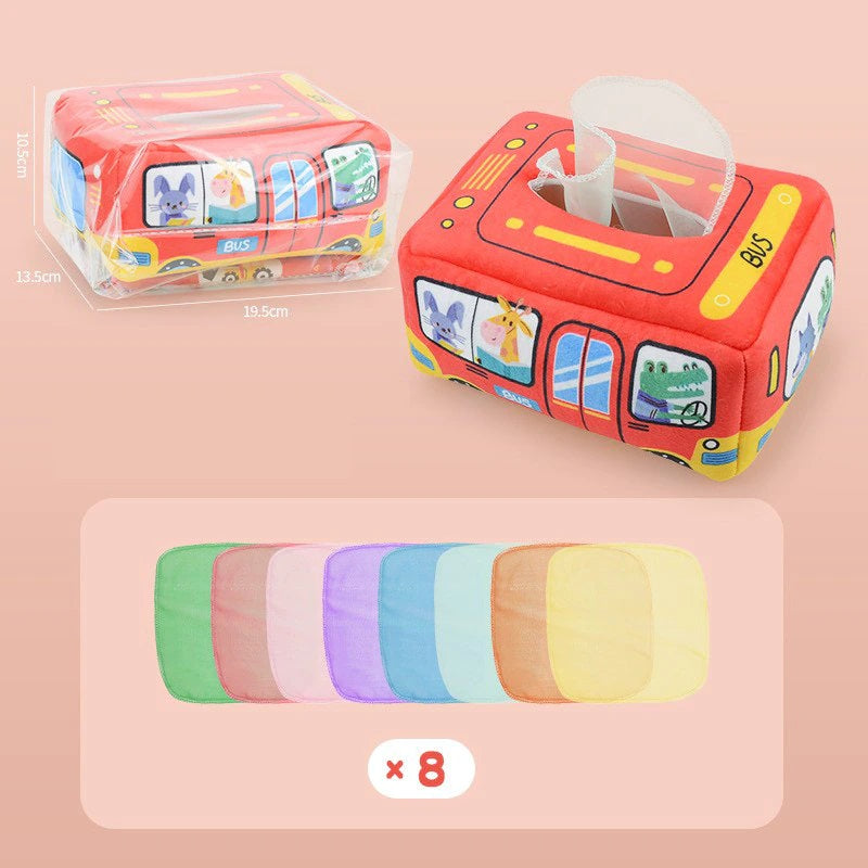 Tissue Box Toy™ - Taikanenäliinat laatikosta - Nenäliinalaatikko lapsille