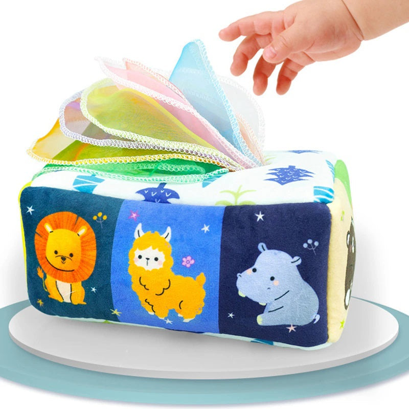 Tissue Box Toy™ - Taikanenäliinat laatikosta - Nenäliinalaatikko lapsille