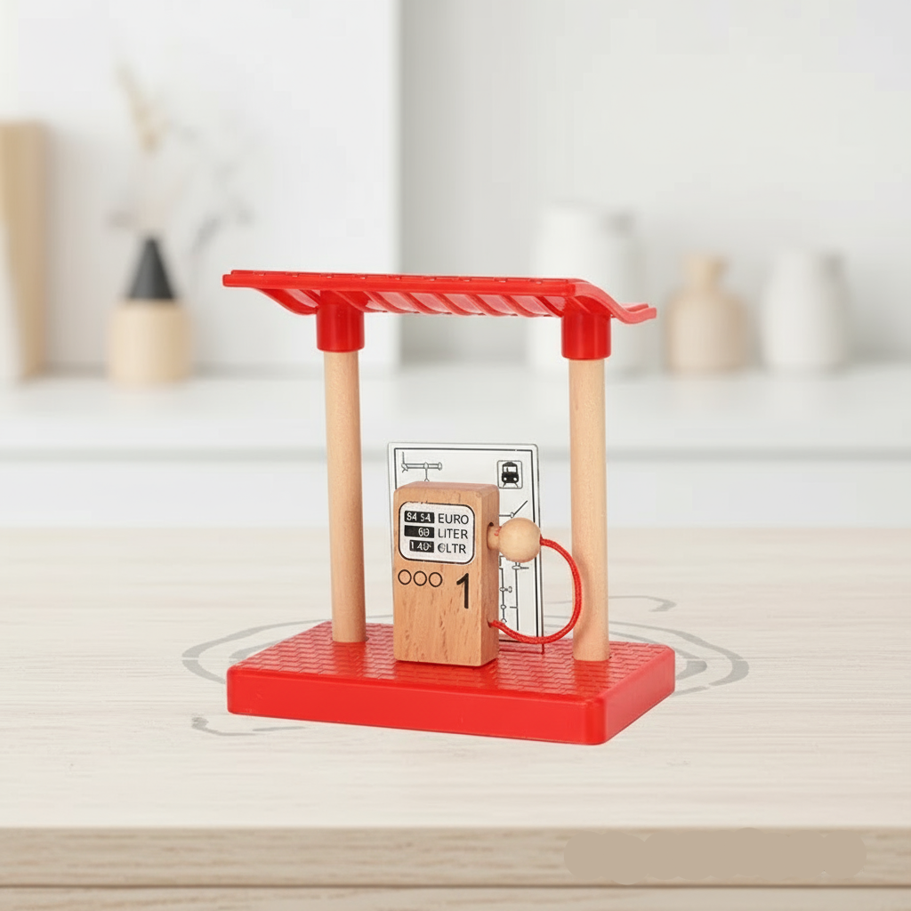 Woods – Tyylikäs ja opettavainen - Puinen julkisen liikenteen leikkisetti