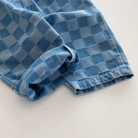 Thumbnail for DenimCheck – Mukavat ja trendikkäät – lasten housut, joissa on ruutukuvio