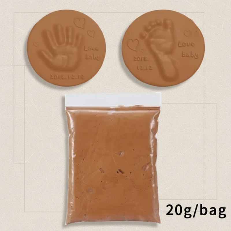 Baby Imprint Clay Kit – Muisto & Ainutlaatuinen – Savijäljennössetti