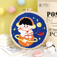 Thumbnail for SoftLoop – Pehmeä ja luova – DIY-punch needle -sisustussetti kotiin
