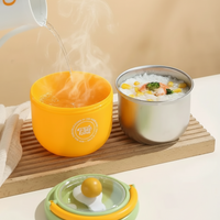 Thumbnail for MealMate – Käytännöllinen ja eristetty – ruostumattomasta teräksestä valmistettu lounaskulho ja lusikka