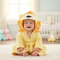 Thumbnail for CozyNest – Pehmeä ja imukykyinen – eläinaiheinen kylpytakki