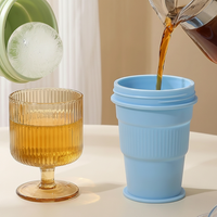 Thumbnail for FlexiCup – Käytännöllinen ja kannettava – taitettava silikoninen juomamuki