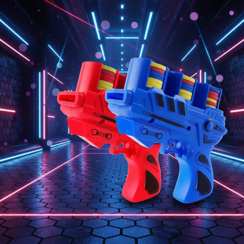 FunGun – Turvallinen ja opettavainen – Vaahtomuovinen ampumapelisetti