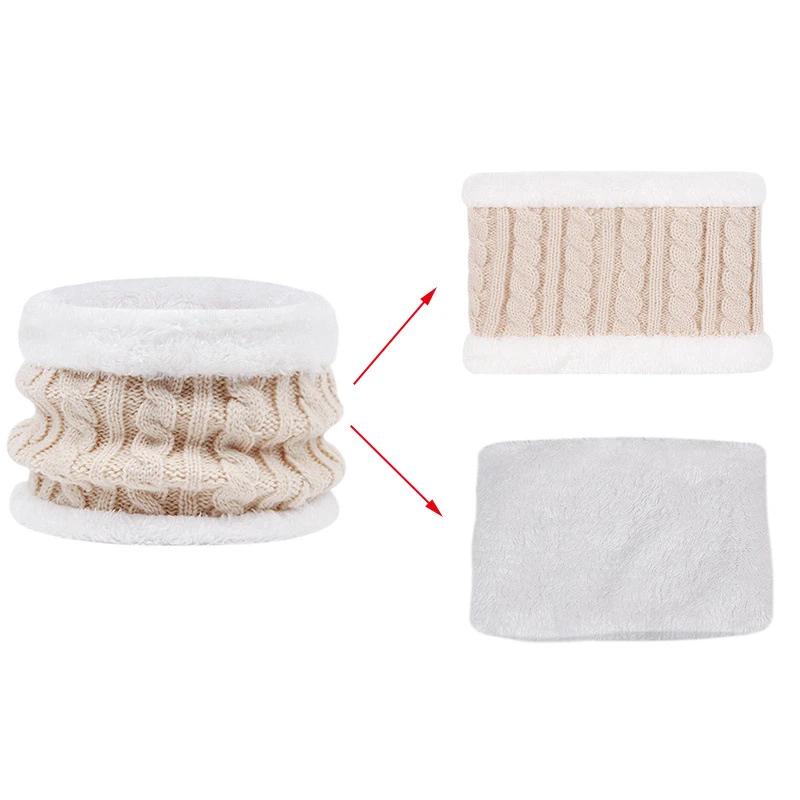 CozyPom –Lämmin & Pehmeä - Talvisetti, jossa on pipo, huivi ja hanskat
