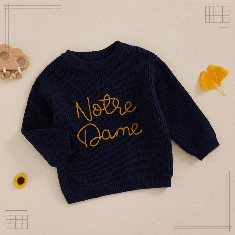 WarmWeave – Mukava ja leikkisä – Notre Dame -villapaita