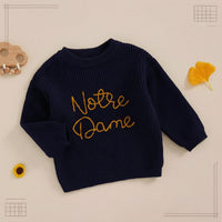 Thumbnail for WarmWeave – Mukava ja leikkisä – Notre Dame -villapaita