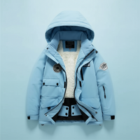 Thumbnail for GlacierFit – Hengittävä ja suojaava vedenpitävä – hiihtopuku fleecevuorilla