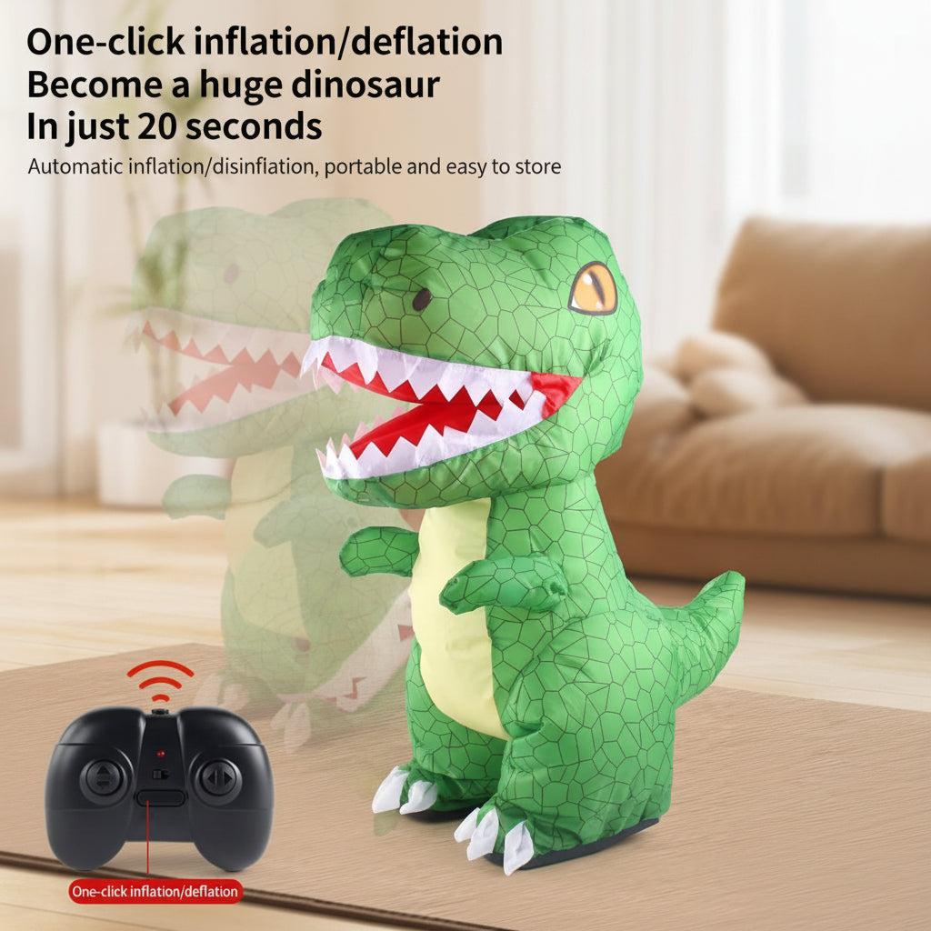 Inflatable Tyrannosaurus Rex – Aktiivinen ja opettavainen – Ilmatäytteinen kauko-ohjattava dinosaurus