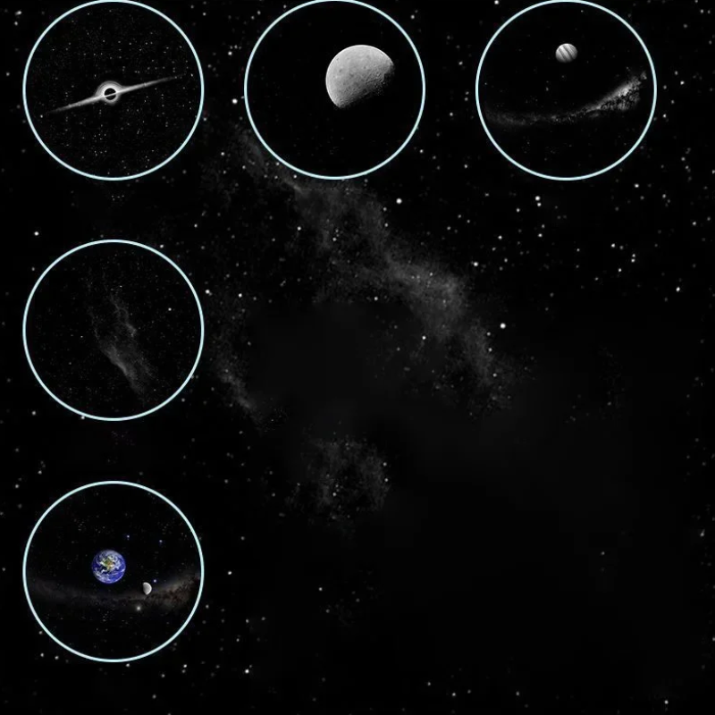 NightSky – Himmennettävä ja taianomainen makuuhuoneessa – LED Galaxy -lamppu