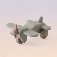 Thumbnail for Montessori Silicone Toy Car – Turvallinen ja purulelu – silikoninen puruleluajoneuvo