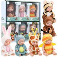 Thumbnail for LittleDolly – Söpö ja kodikas – vauvanukke iloisessa eläinpuvussa
