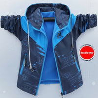 Thumbnail for Reversible Kids Jacket – Veden- ja tuulenpitävä – kevyt takki