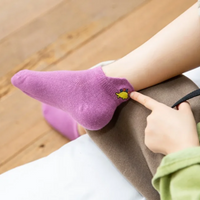 Thumbnail for PlayfulToes – Värikkäät ja pehmeät – matalat lasten sukat (5 kpl:n pakkaus)