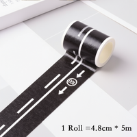 Thumbnail for KidoTape – Värikäs ja kätevä – liikenneväylä tarrasetti