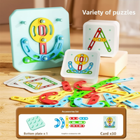 Thumbnail for ShapeGenius – Luova & opettavainen – Geometrinen pegboard-palapeli
