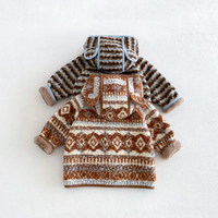 Thumbnail for LittleWarm – Viihtyisä ja tyylikäs – Fair Isle -kuvioinen talvitakki