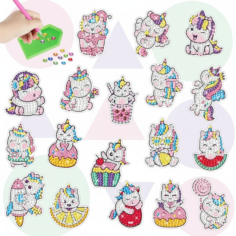 GemArt – Varjoisa ja kiiltävä – timanttimaalaus tarrat