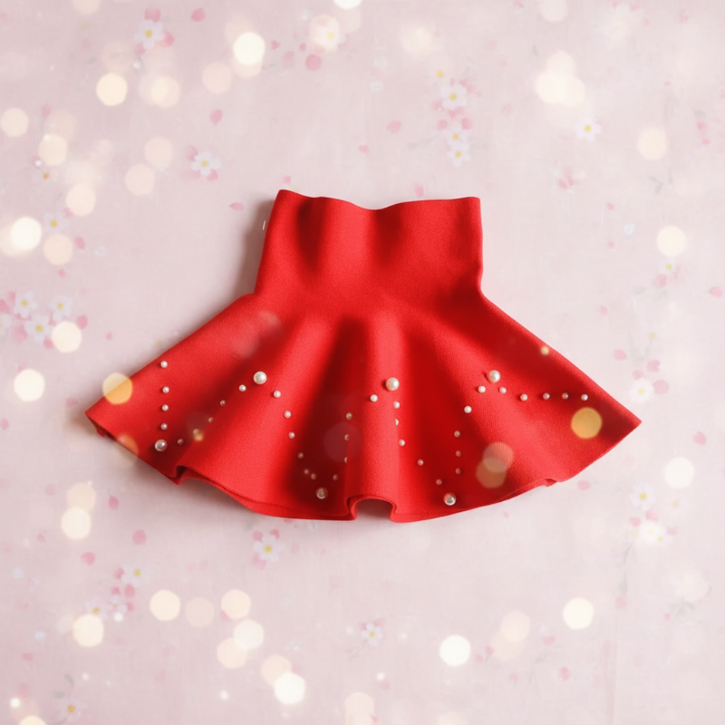 Girls Knitted Skirt – Mukavuus ja tyyli – Lasten hame