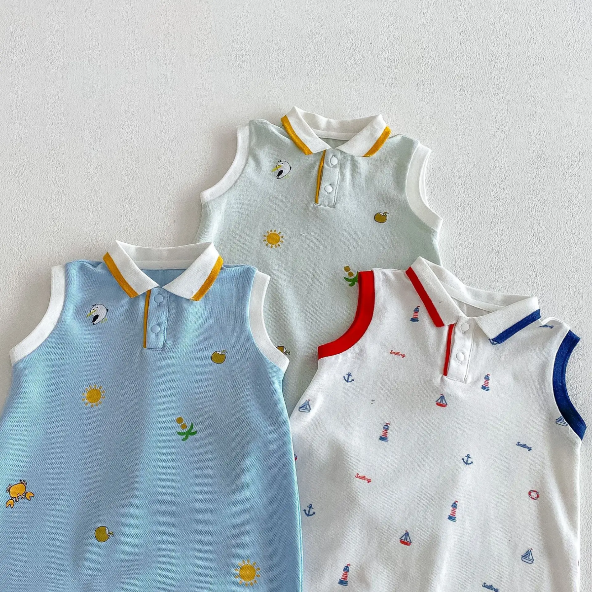 SunnyBaby – Mukava ja suloinen – Polo-potkupuku vauvoille