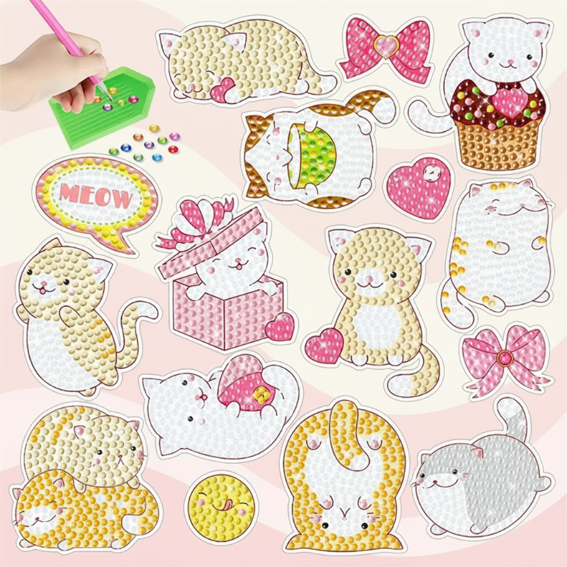 GemArt – Varjoisa ja kiiltävä – timanttimaalaus tarrat