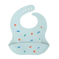 Thumbnail for Silicone Bib - Vedenpitävä ja muodikas - silikoni vauvan ruokalappu