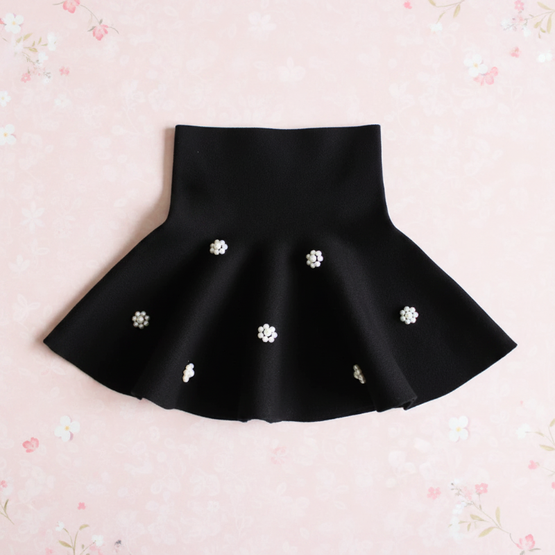 Girls Knitted Skirt – Mukavuus ja tyyli – Lasten hame