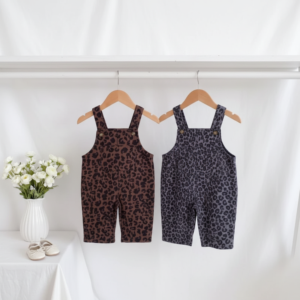 LeopardChic – Trendikäs ja mukava – tyttöjen leopardikuvioiset haalarit