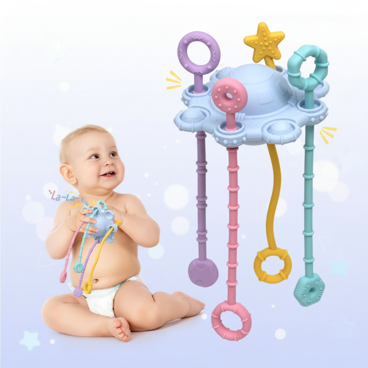 HappyHands – Aistien kehittäminen & Montessori – Aistien kehittämiseen tarkoitettu vetonaru