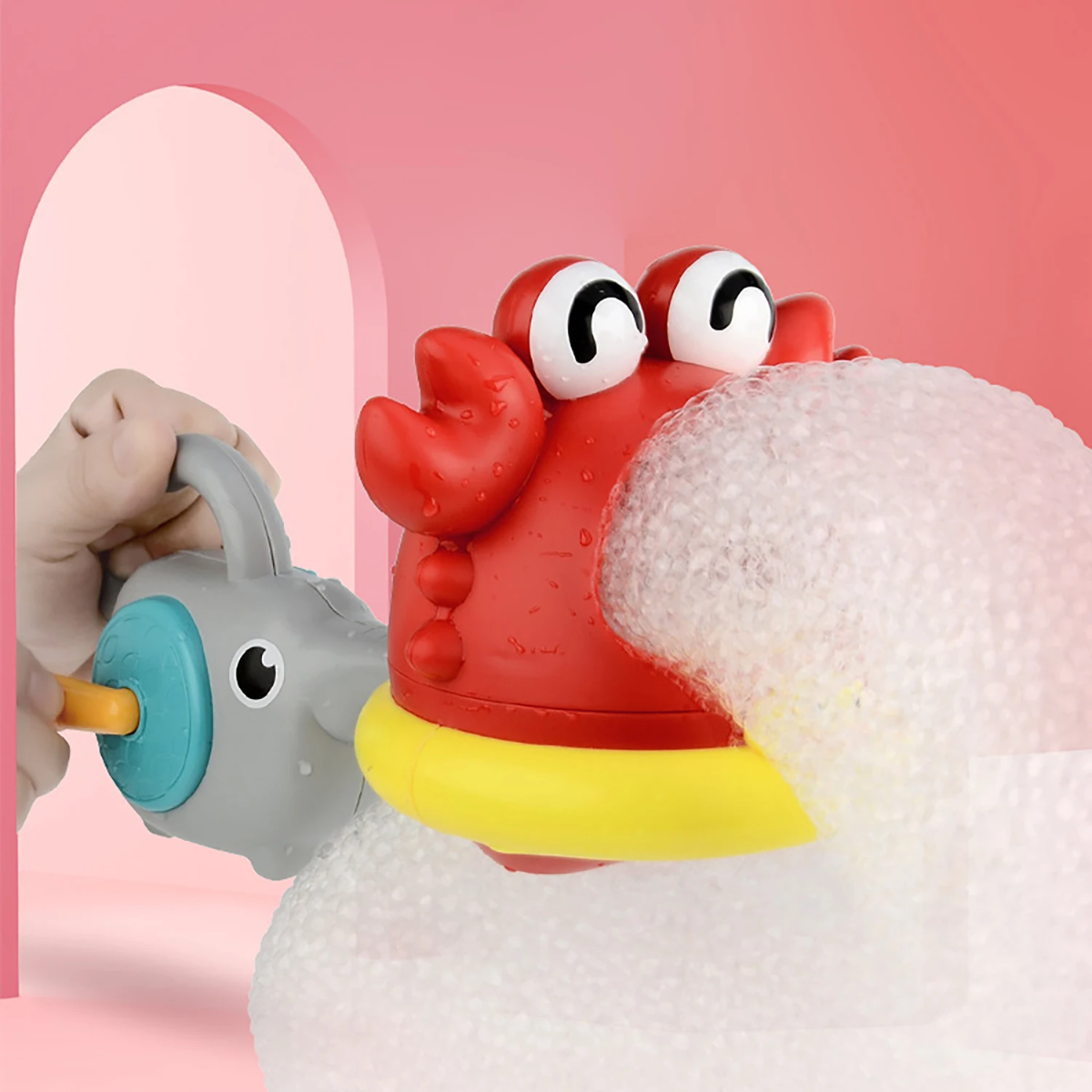 BubblePlay – Koulutus ja hauskuus – Krab Bubbel -kylpy lelut