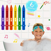 Thumbnail for DoodleBath – Värikäs ja leikkisä – 6-osainen kylpykriittisetti