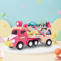 Thumbnail for DinoDrive – Luova ja seikkailullinen – 5-in-1-kuorma-autoleikkisetti