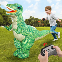Thumbnail for MegaDino – Seikkailullinen ja interaktiivinen – Ilmatäytteinen kauko-ohjattava dinosaurus