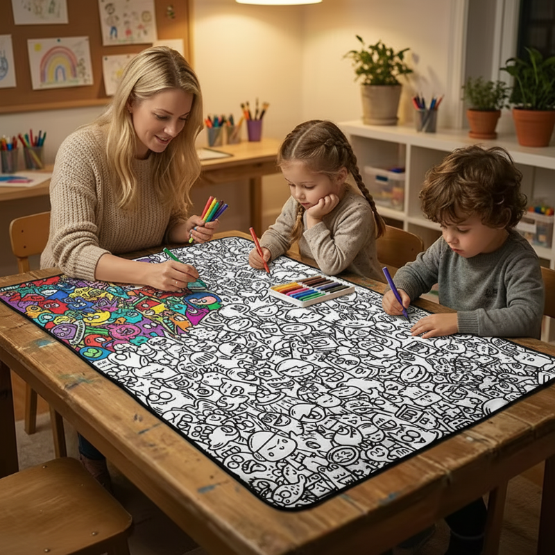 ColorFun – Luova ja opettavainen – Suuri värityspelto