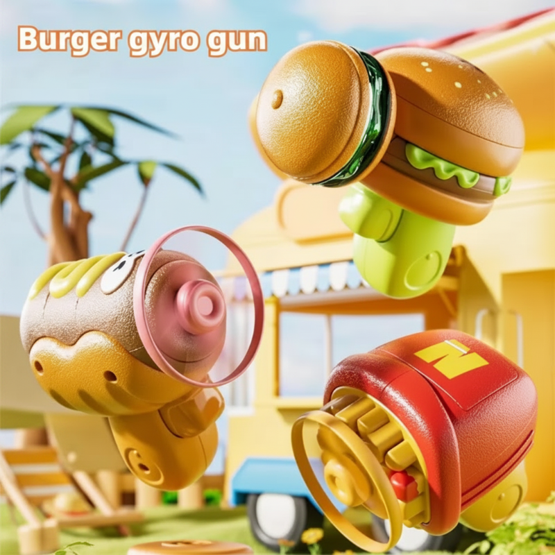 Flying Disk Toy – Luova & liikkuva – Gyro Gun