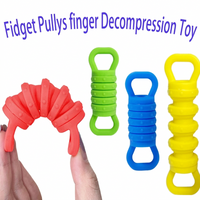 Thumbnail for Plungy – Joustava ja aistien kehittymistä edistävä – silikoniset fidget-lelut (4 kpl:n sarja)