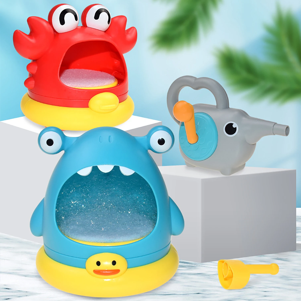 BubblePlay – Koulutus ja hauskuus – Krab Bubbel -kylpy lelut