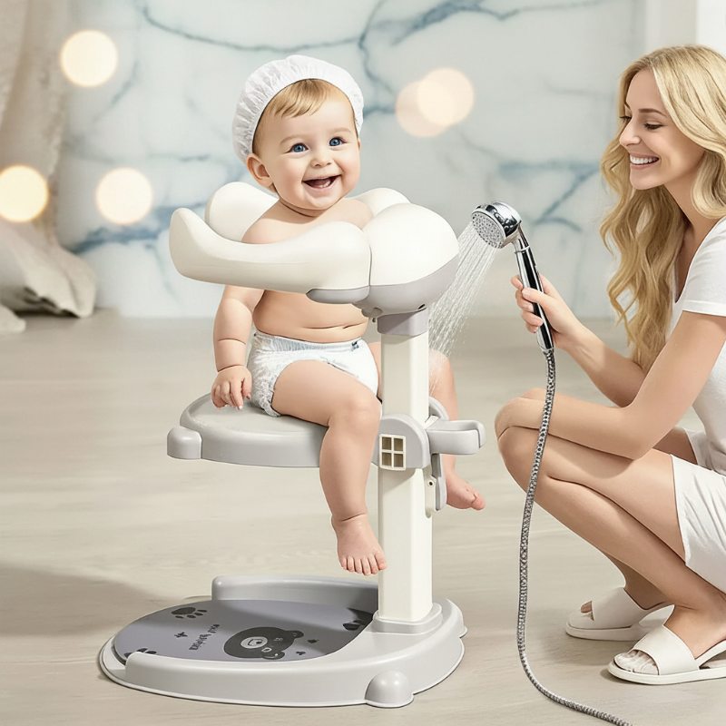 LittleSplash – Vakaa ja turvallinen – vauvan suihkujalusta