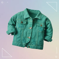 Thumbnail for Candy Color -farkkutakki – Kevyt farkkutakki lapsille