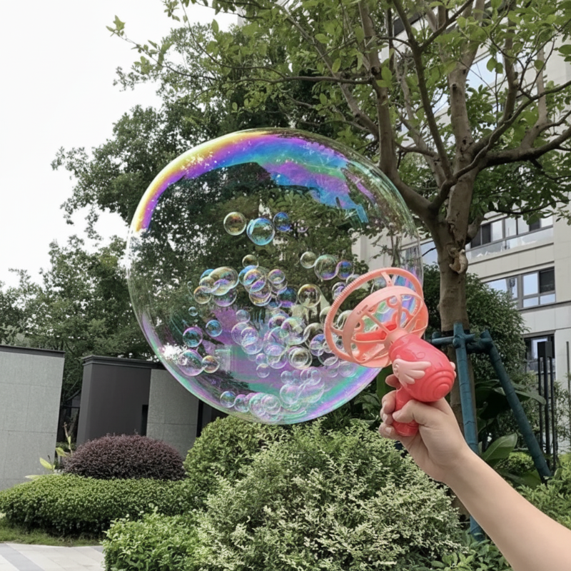 HappyBubbles – Leikkisästi ja turvallisesti – Lasten kuplapistooli