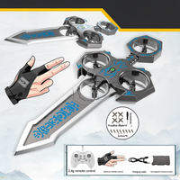 Thumbnail for AirBlade – Leikkisä ja interaktiivinen – kauko-ohjattava lentävä lelu, jossa on miekka-aiheinen muotoilu